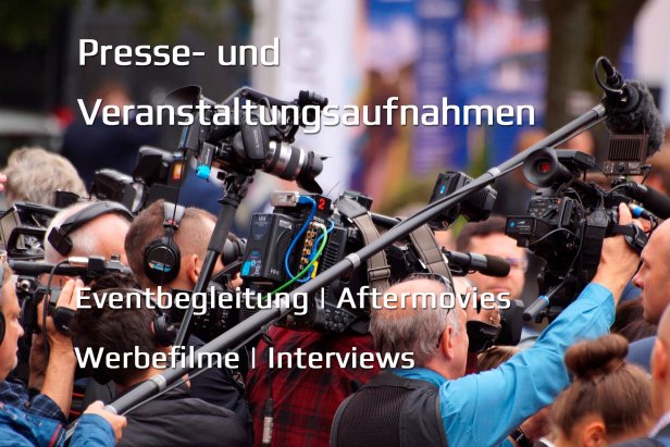 Presse- und Veranstaltungsaufnahmen